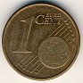 1 Euro Cent Germany 2002 KM# 207. Uploaded by Granotius